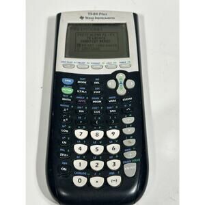 Texas Instruments TI-84 Plus Graphing Calculator Tested Working